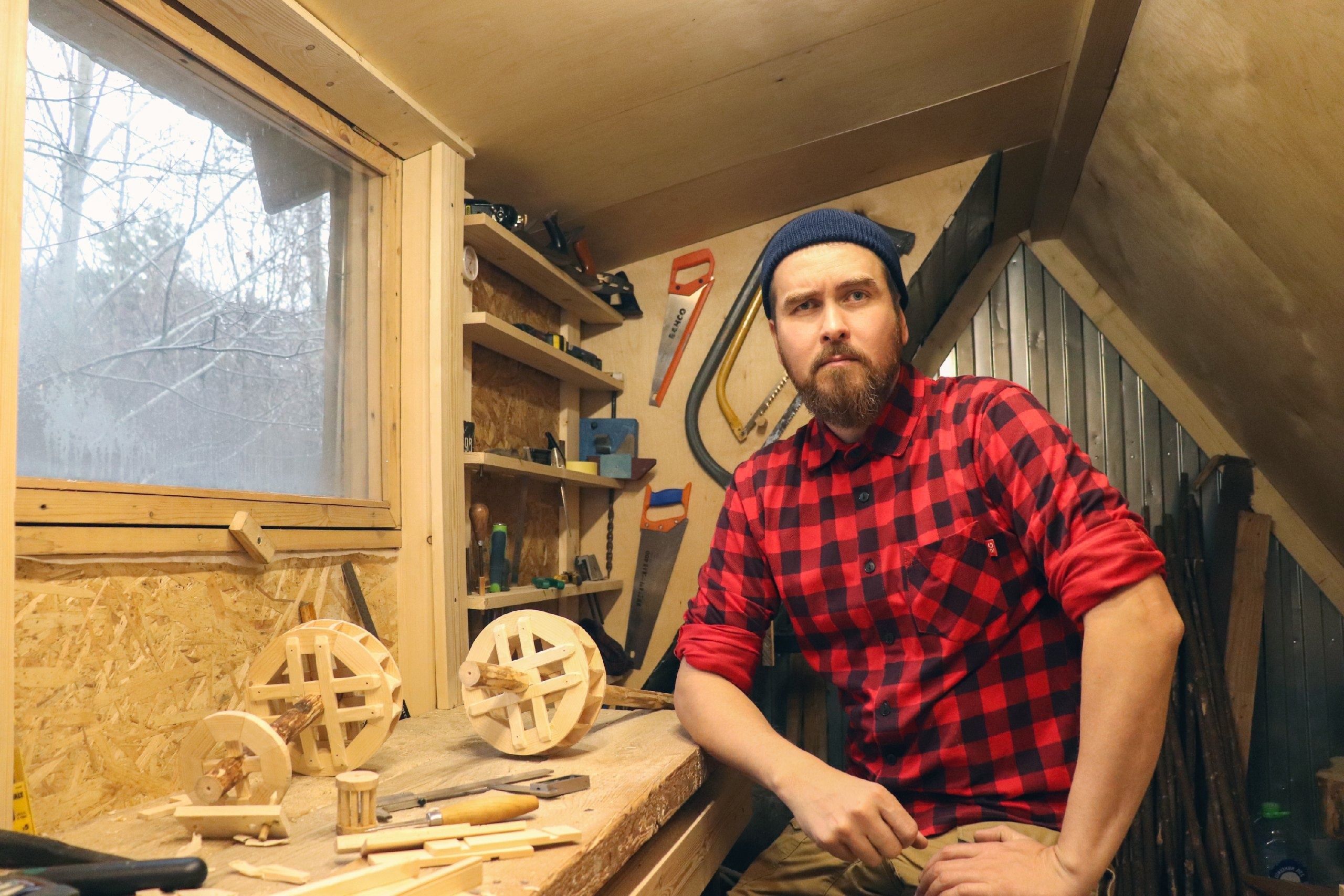 Карельские ученые делают макет настоящей водяной мельницы