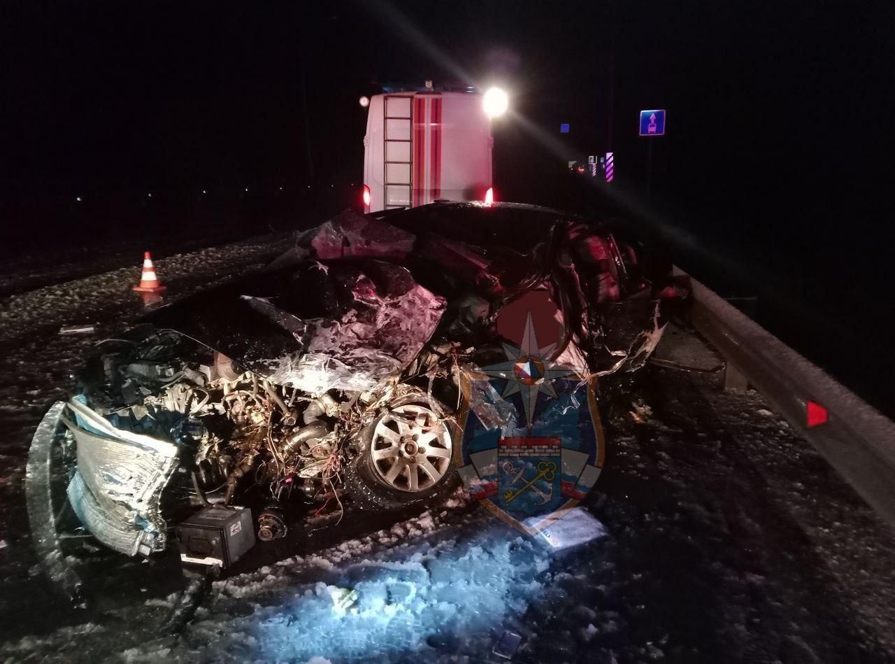 Два человека погибли ночью в страшной аварии на трассе «Сортавала»