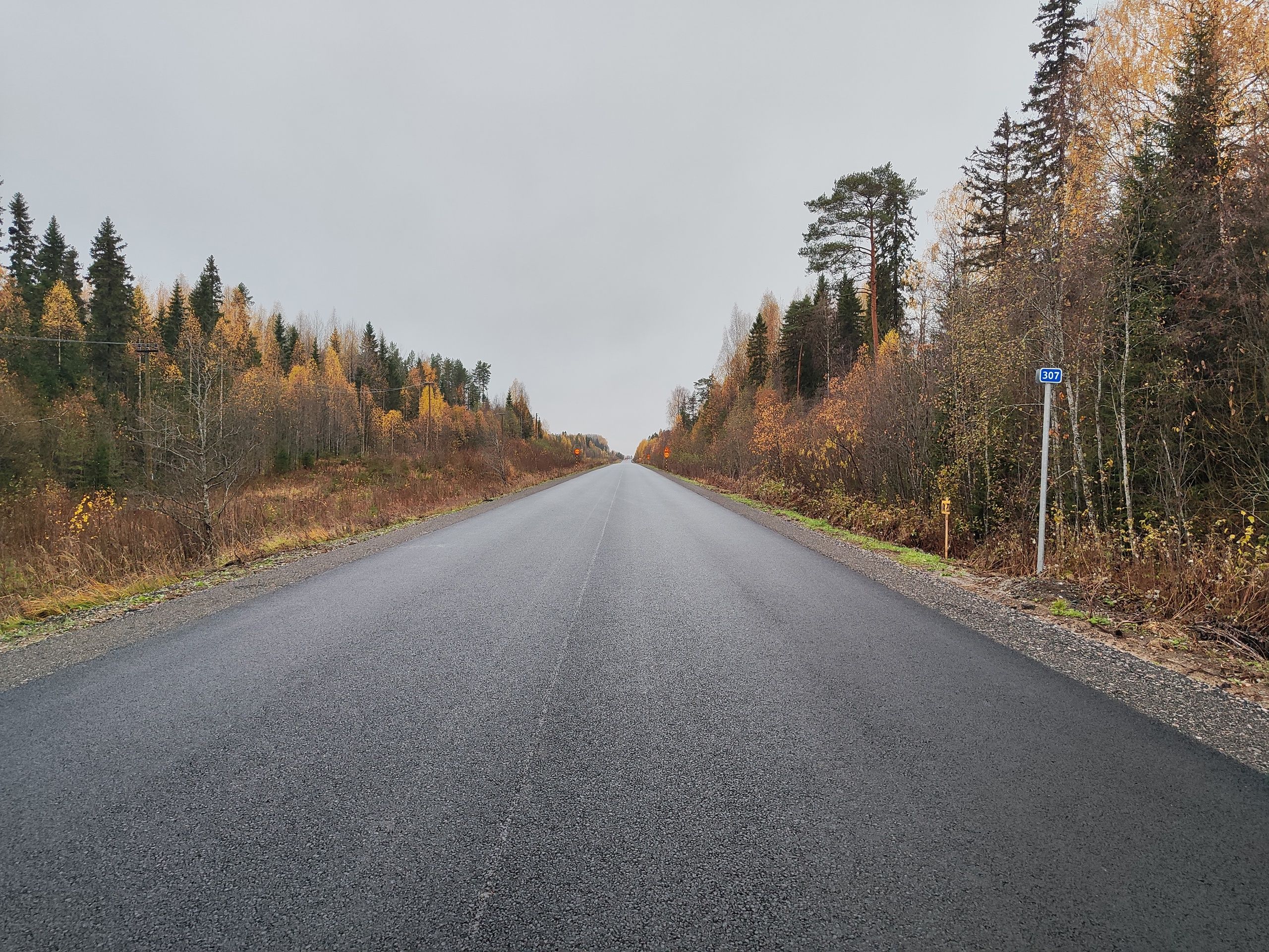 Завершен ремонт трассы, связывающей Карелию и Архангельскую область