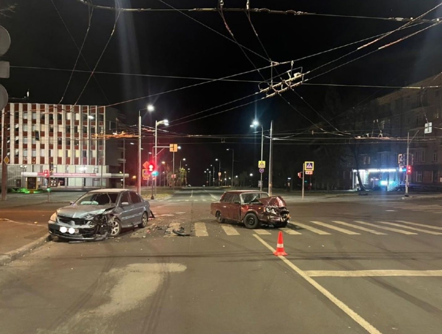 Три человека пострадали в ДТП в центре Петрозаводска