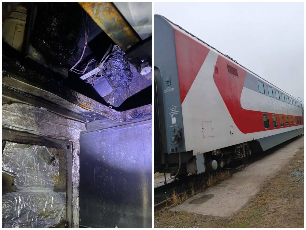 Названа возможная причина пожара в поезде «Петрозаводск-Москва»