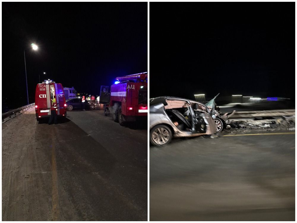 Под Петрозаводском произошло серьезное групповое ДТП