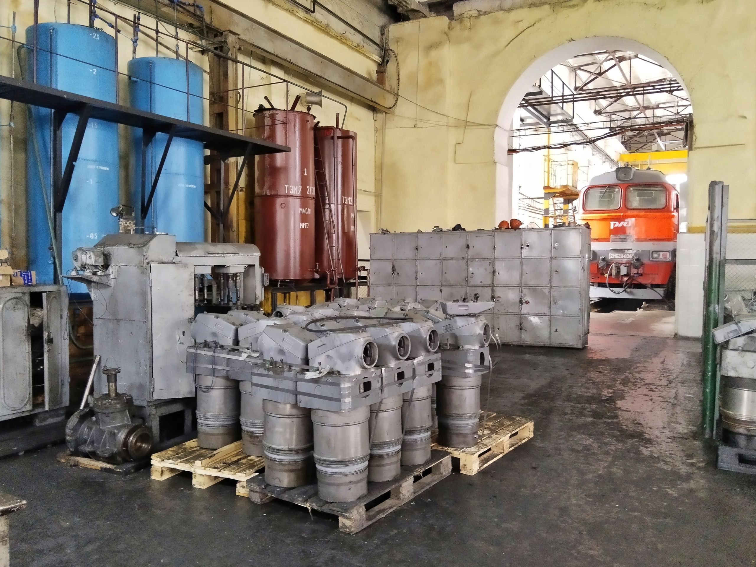 Сотрудник петрозаводского локомотивного депо погиб во время ремонта тепловоза