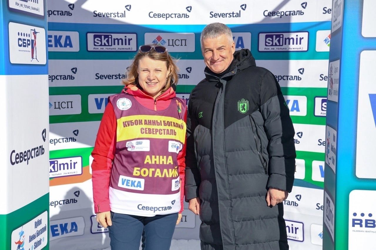 Титулованная биатлонистка Анна Богалий поздравила главу Карелии с получением ордена Александра Невского