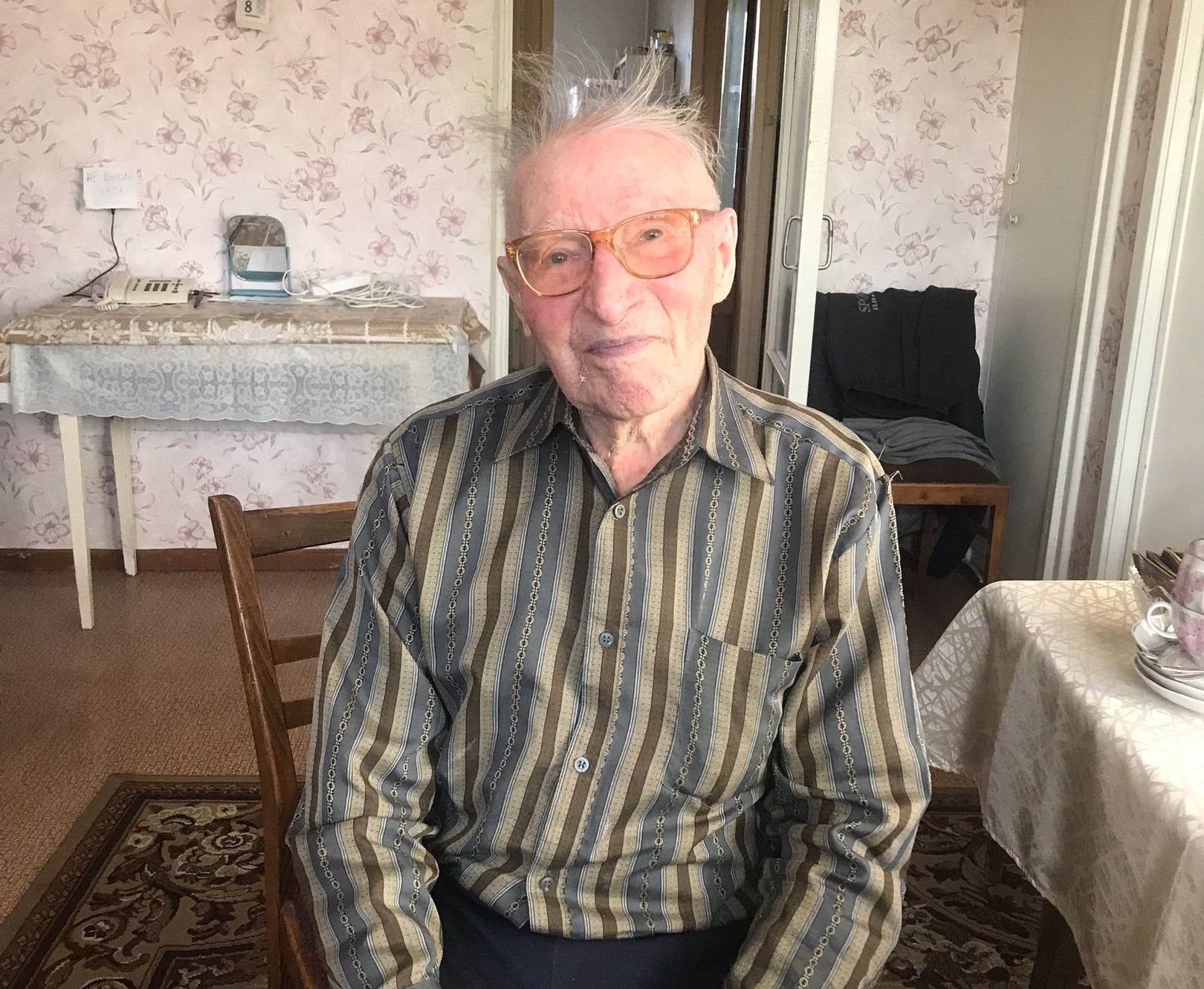 Экс-главврач больницы в Петрозаводске Валерий Иванов отметил 102-летие