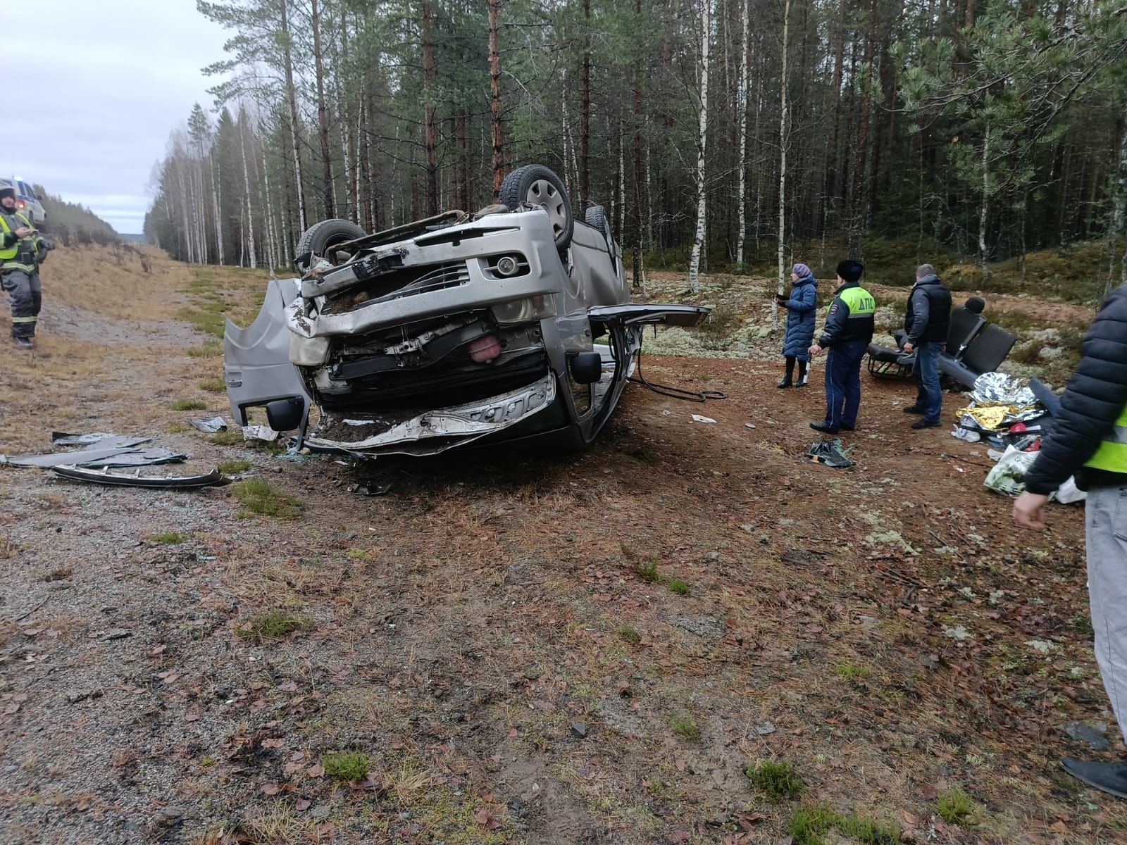 В Минздраве Карелии рассказали о состоянии семи пострадавших в ДТП с микроавтобусом