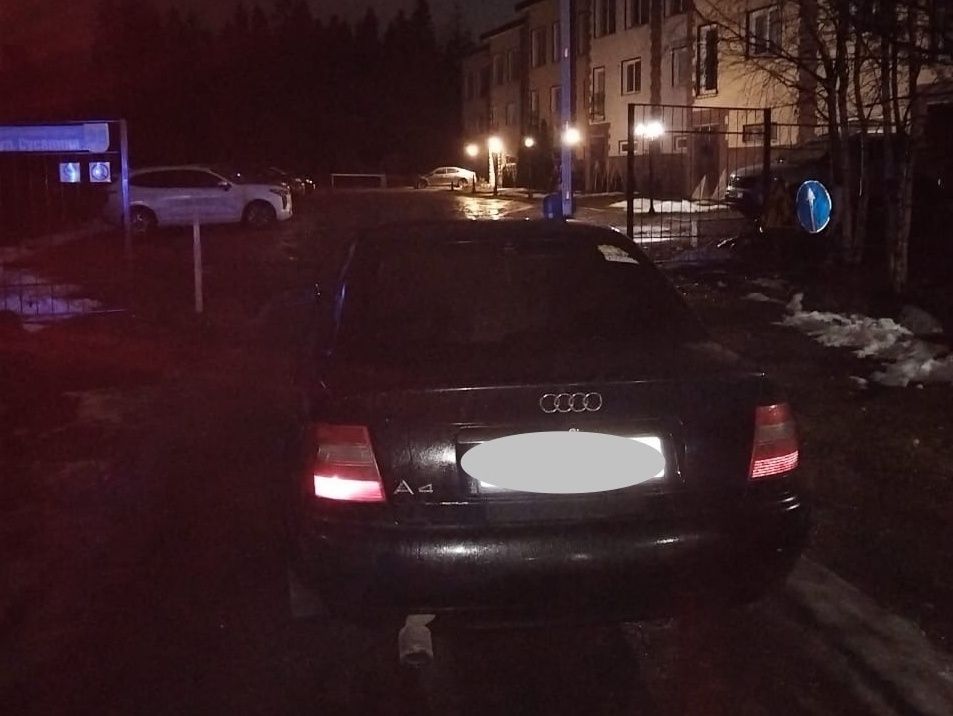 В Петрозаводске отстранили от управления подростка за рулем иномарки