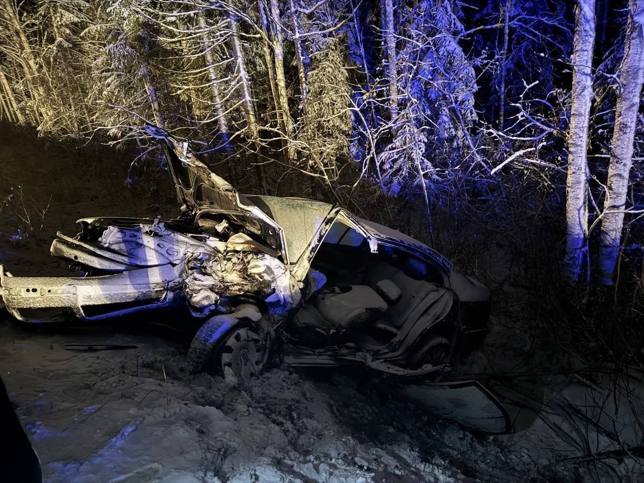 Стало известно, сколько лет погибшему в страшном ДТП на трассе в Карелии