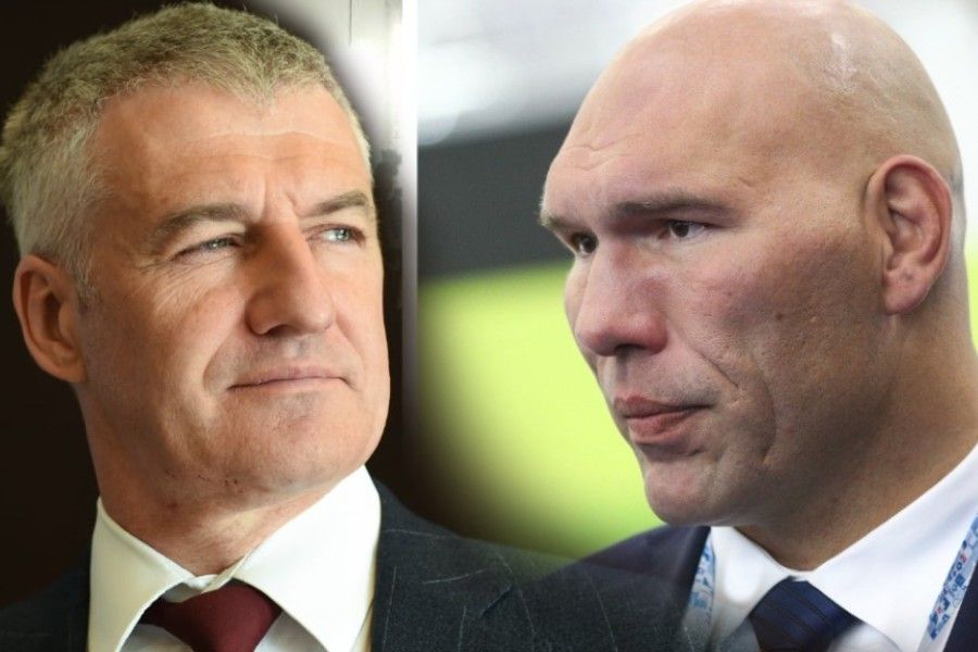 Николай Валуев поздравил главу Карелии Артура Парфенчикова с юбилеем