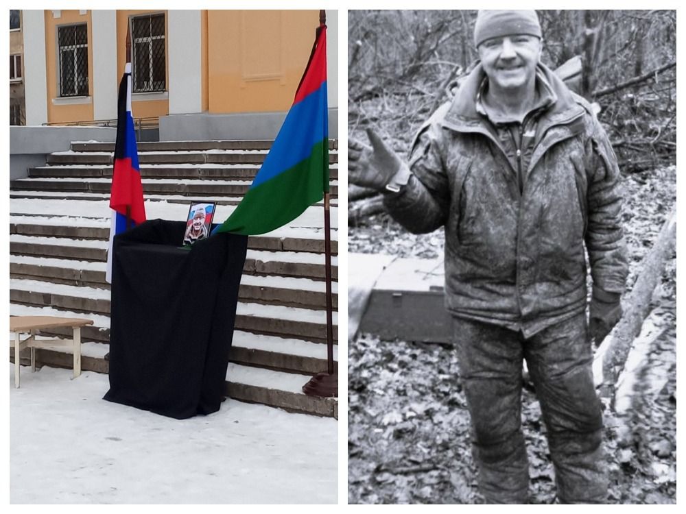 Сегежа простилась с погибшим в ходе СВО Геннадием Свистуновым