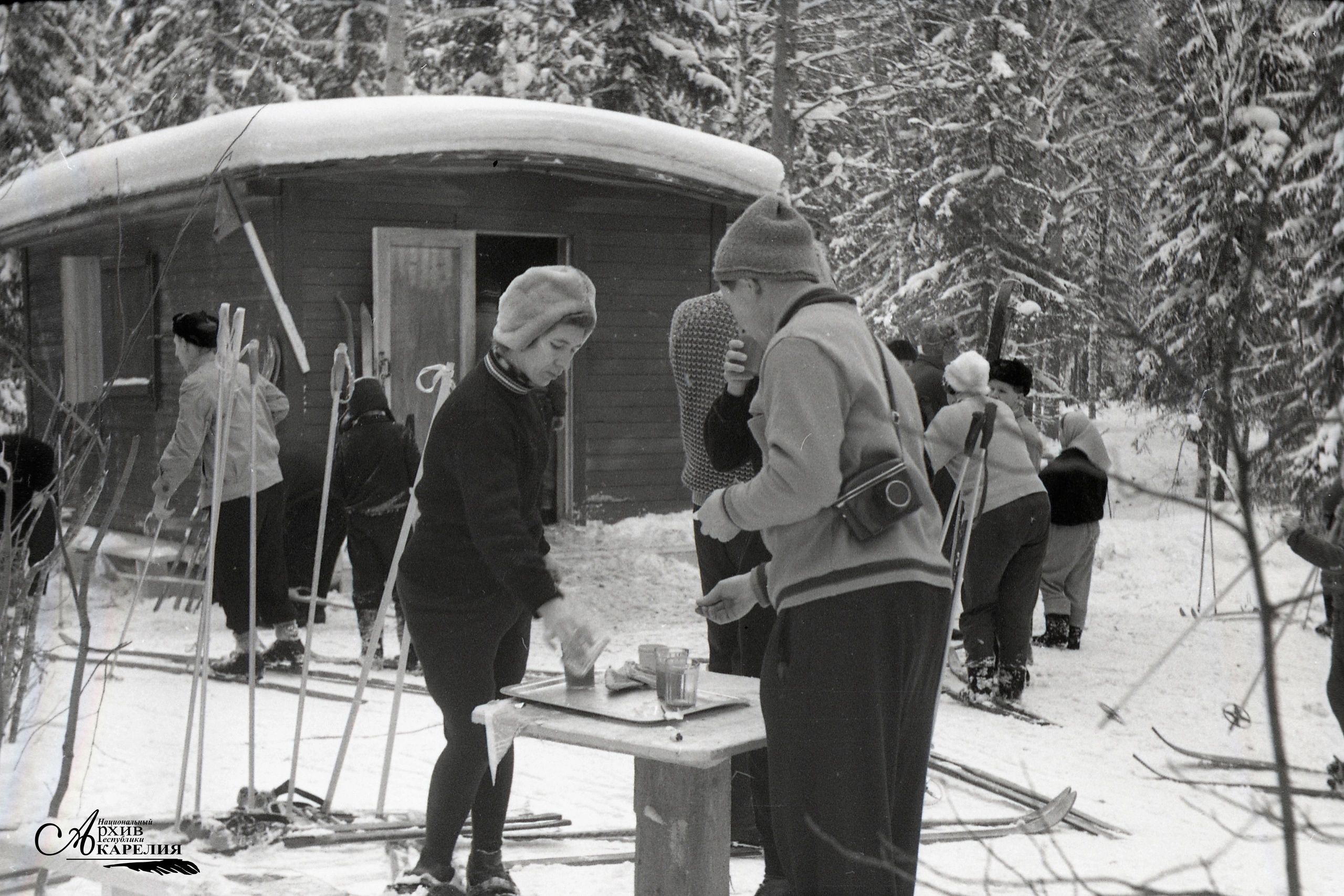 Нацархив Карелии показал, как выглядела трасса «Фонтаны» в 60-е годы