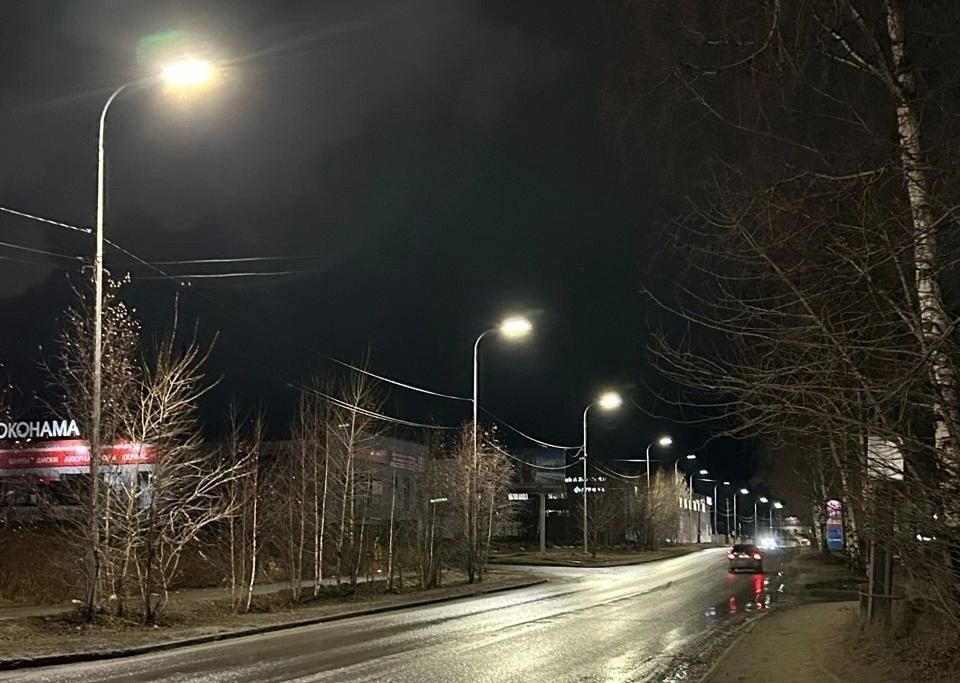 В Сулажгоре модернизировали освещение