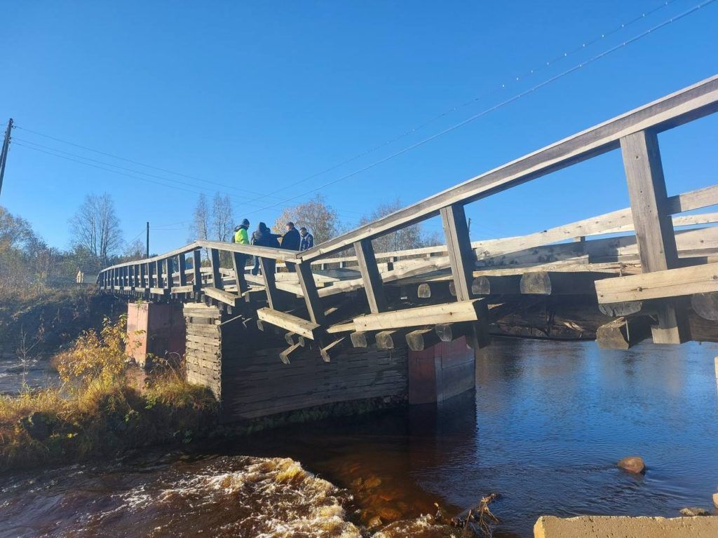 Семь миллионов рублей из бюджета Карелии направят на ремонт моста в Ладва-Ветке