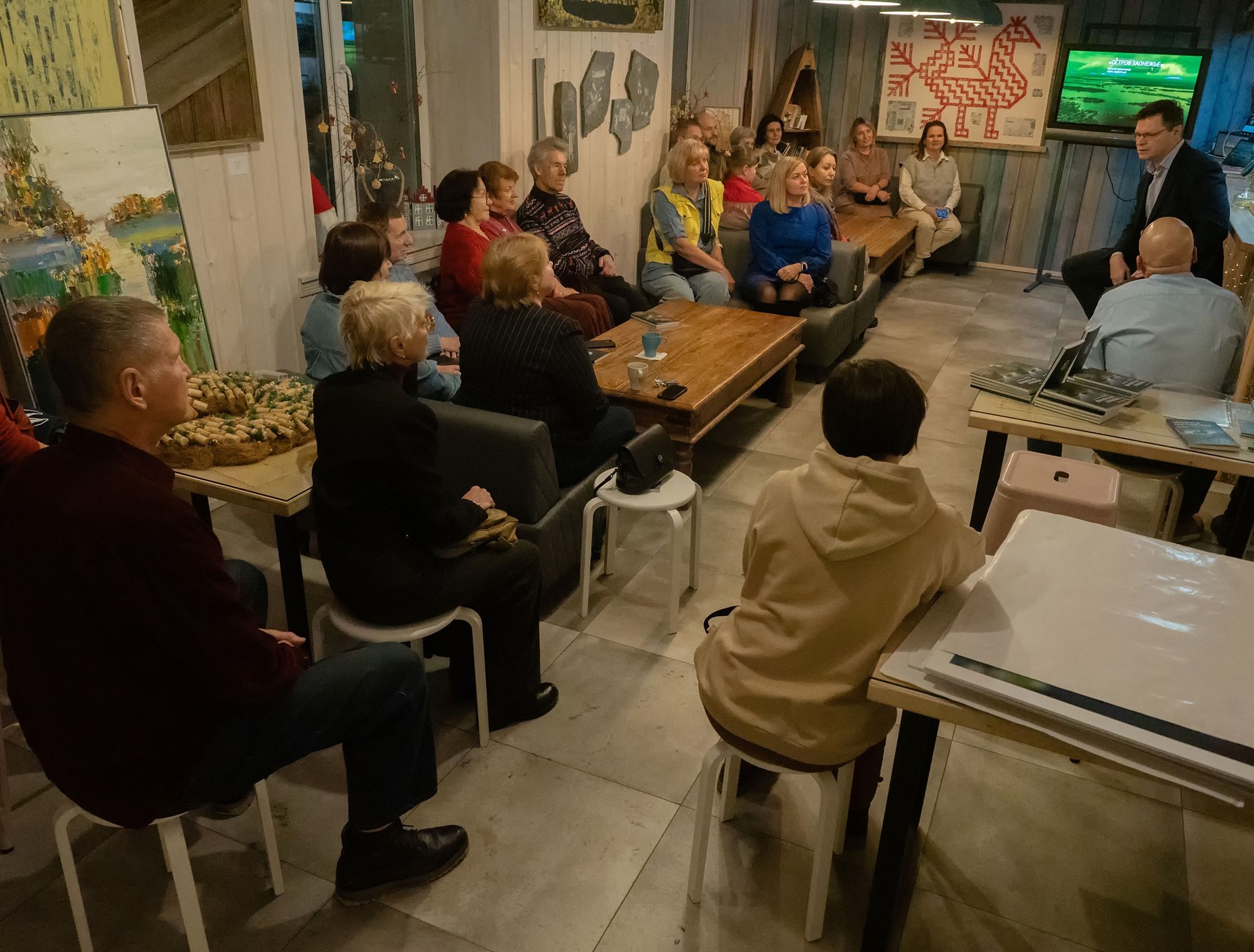 Проект «Остров Заонежье» об удивительном мире Кижских шхер презентовали в Петрозаводске