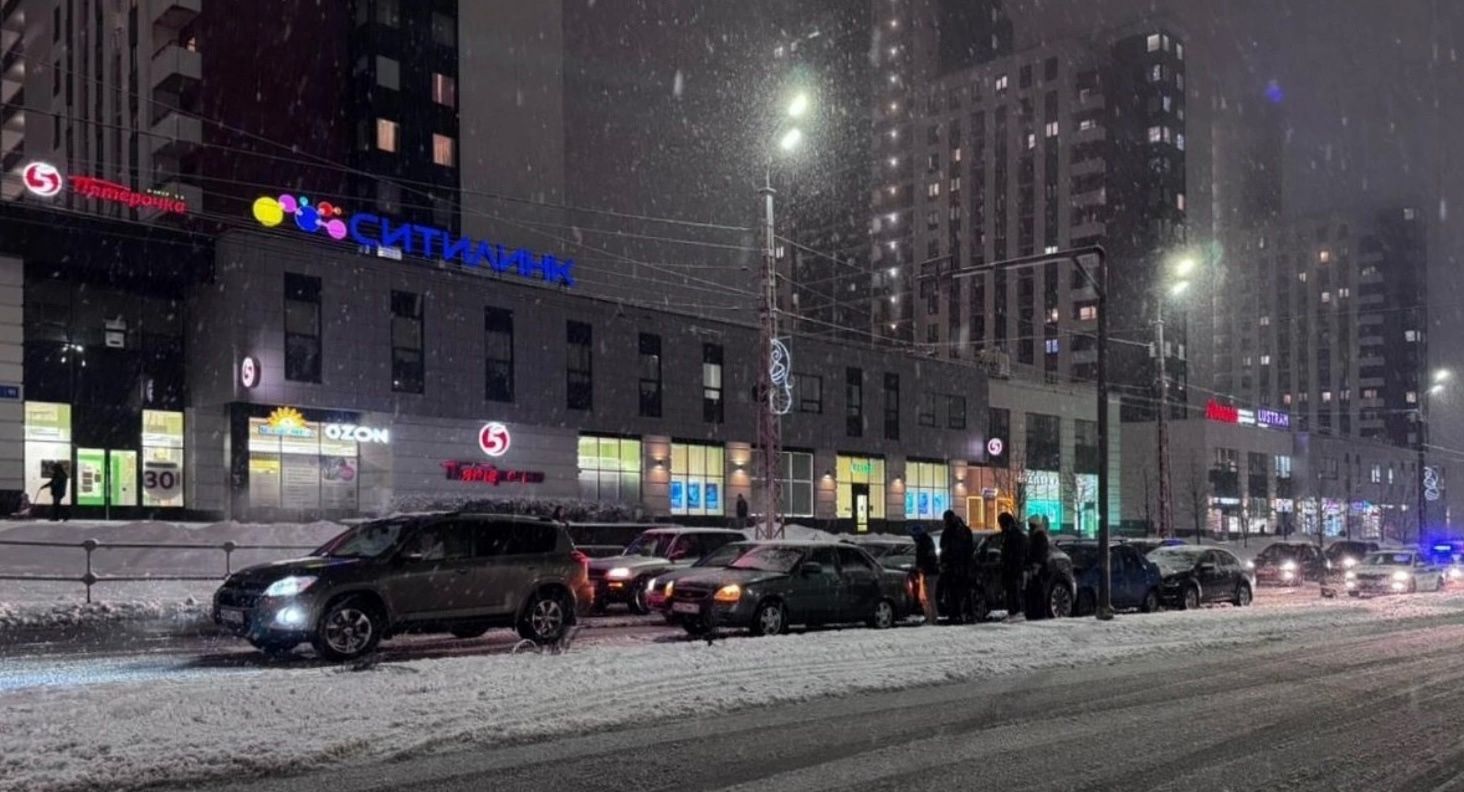Два человека пострадали в массовом ДТП в Петрозаводске