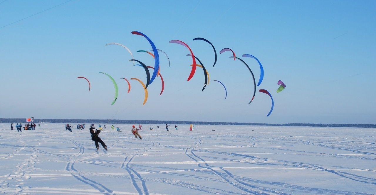 В Петрозаводске открылся Кубок Карелии по сноукайтингу