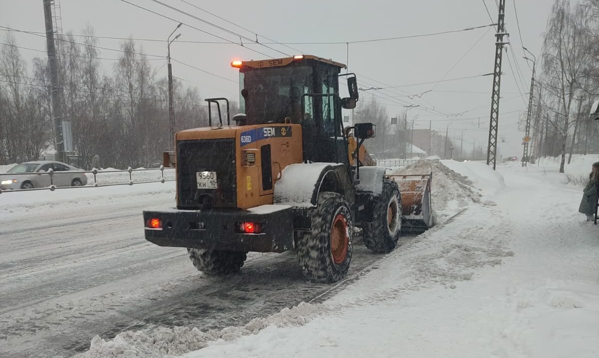 В мэрии Петрозаводска назвали, какие замечания по уборке дорог после снегопада следует устранить