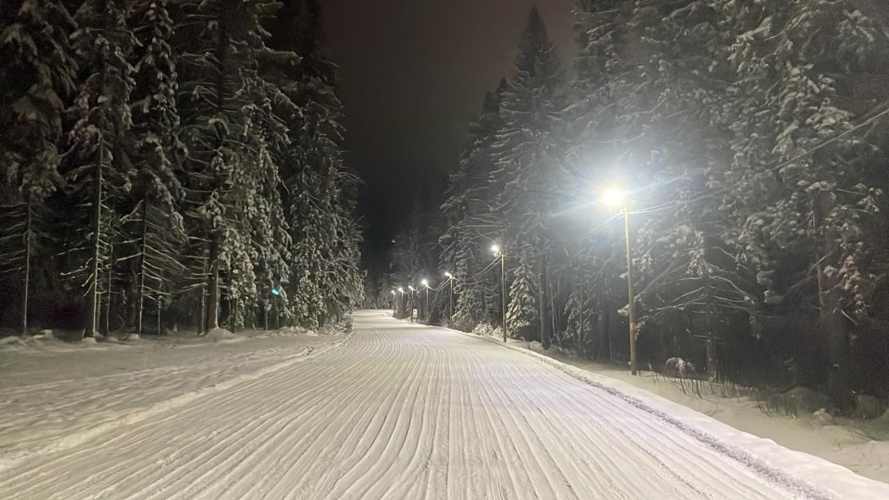 Любителей лыжных прогулок ждет снежная трасса «Фонтаны»