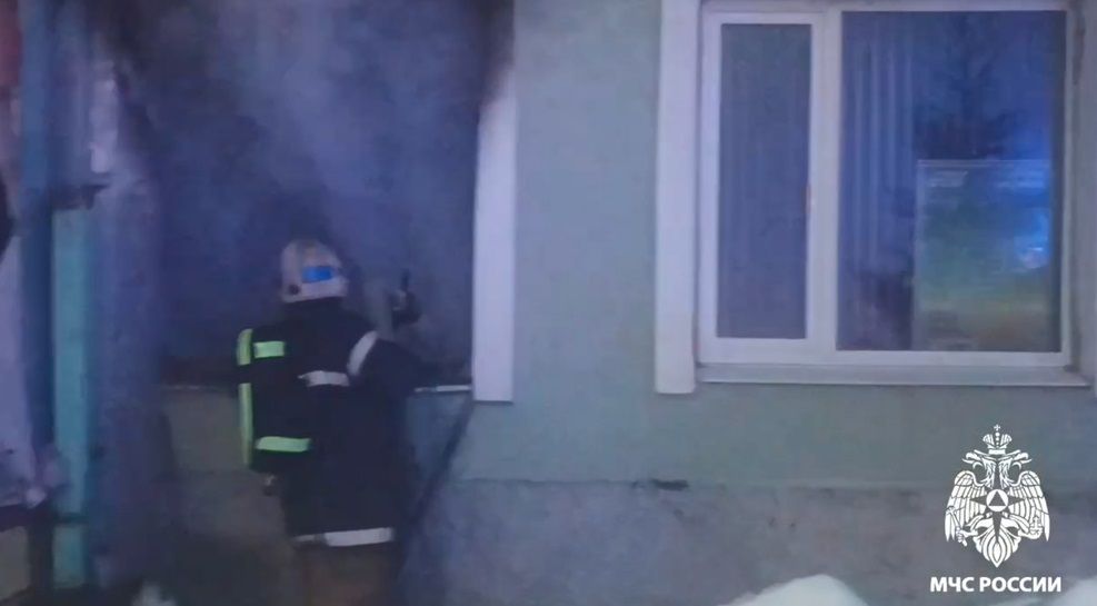 Мощный пожар произошел в Петрозаводске