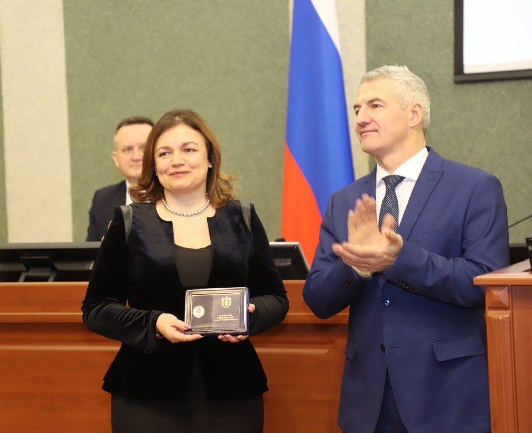 Председатель парламентского Комитета по агропромышленной политике удостоена Почетного Знака главы Карелии