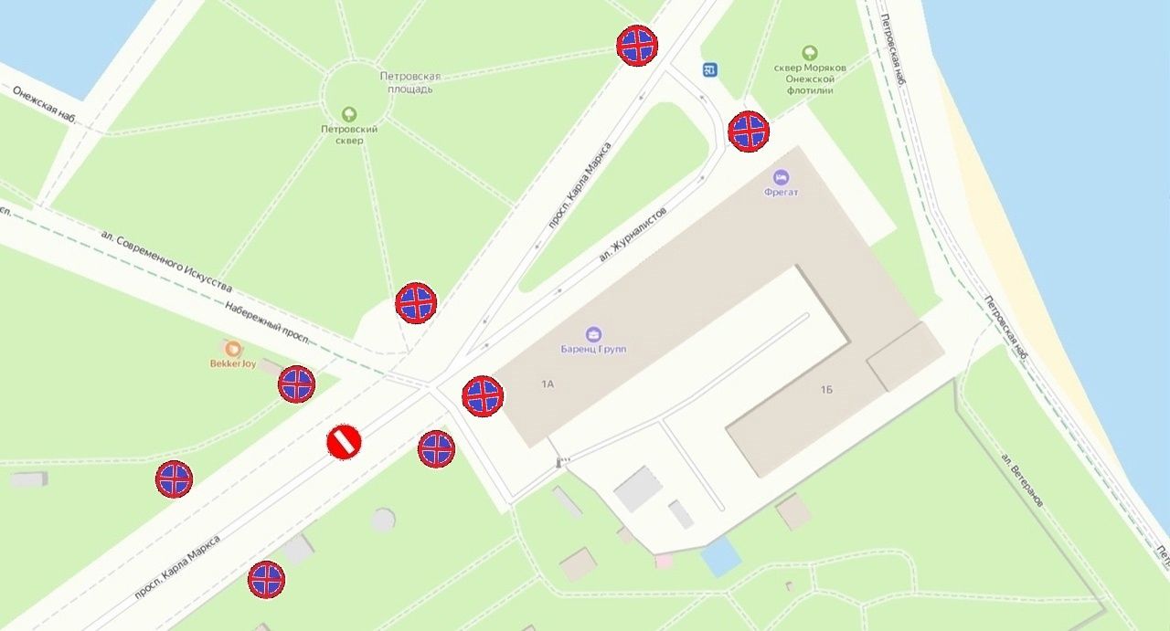 В Петрозаводске из-за Крещенских купаний изменится схема движения