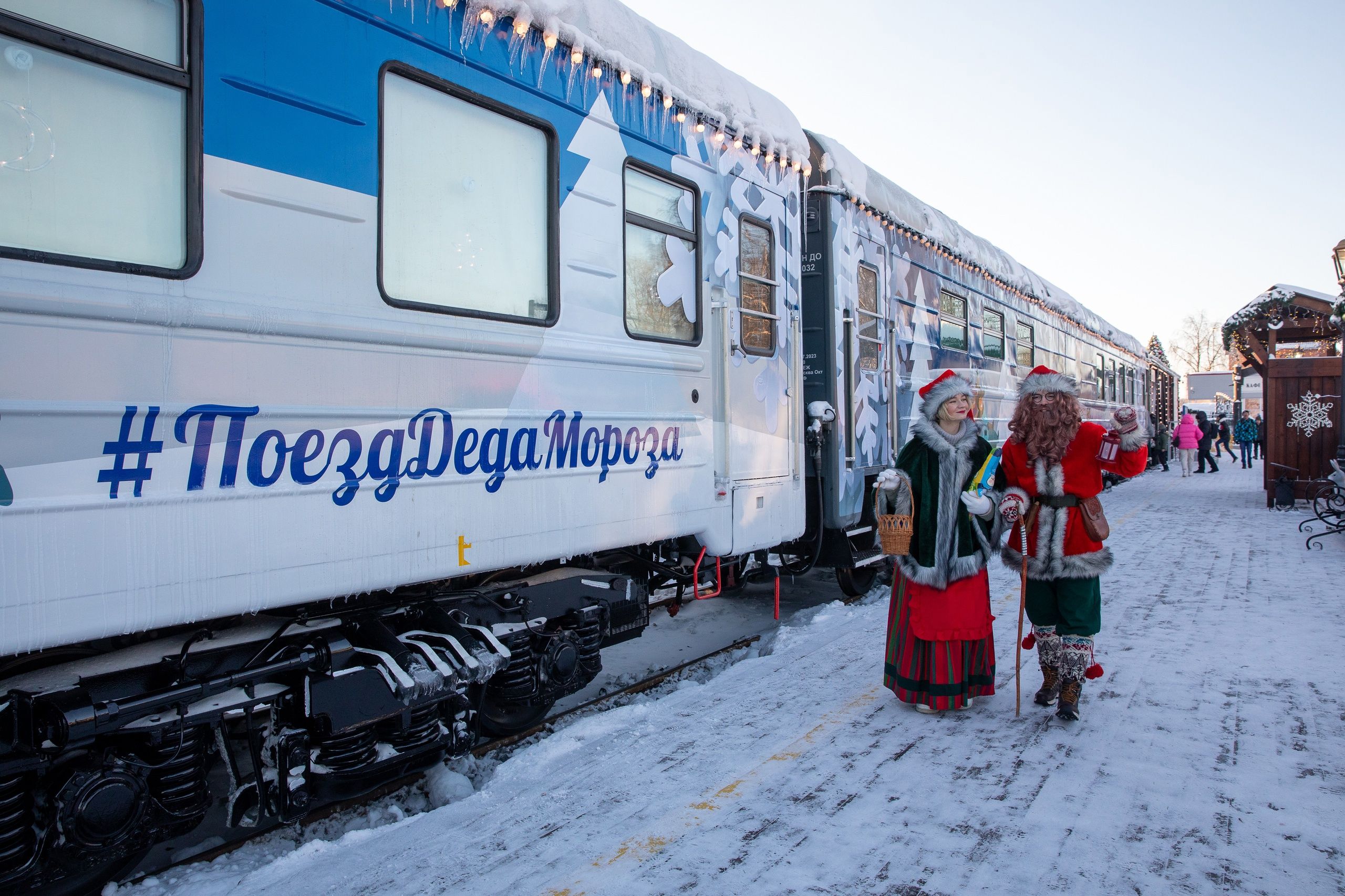 В Карелии откроется экспозиция «Поезд Деда Мороза»