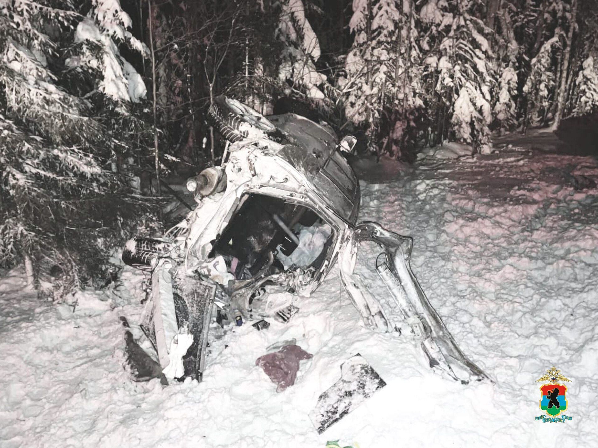 Ребенок и женщина пострадали в серьезной аварии на трассе «Кола» в Карелии