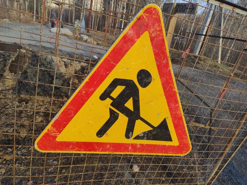 В Петрозаводске на время ремонта сетей изменится схема движения