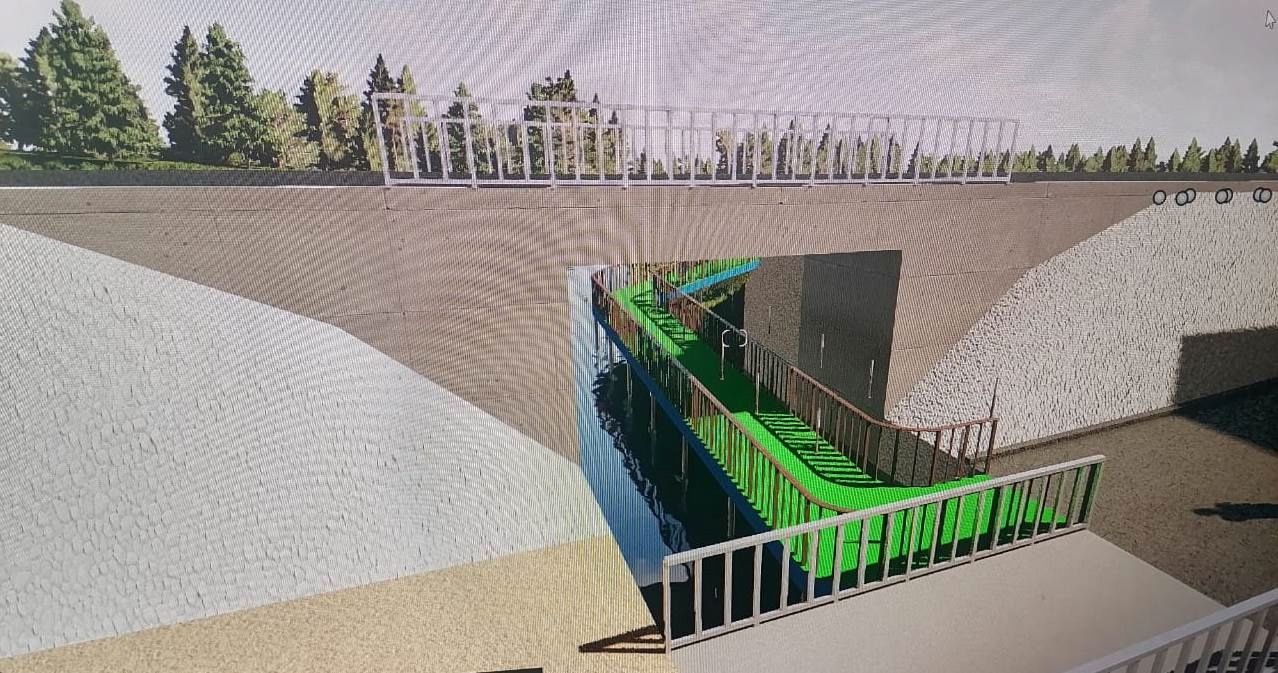 Пешеходный переход под ж/д мостом построят в городе Сортавала