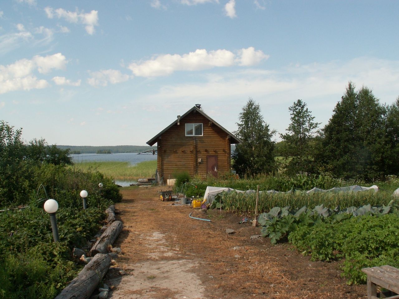 В сети показали, как выглядела сгоревшая баня до пожара