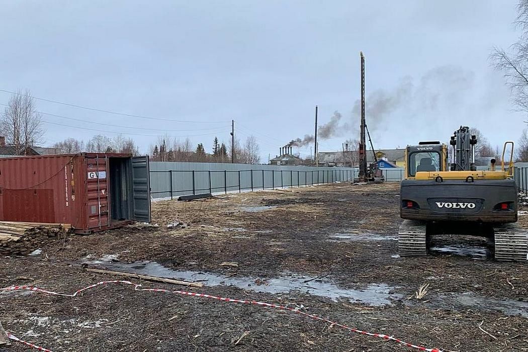 Амбулаторию начали строить на севере Карелии