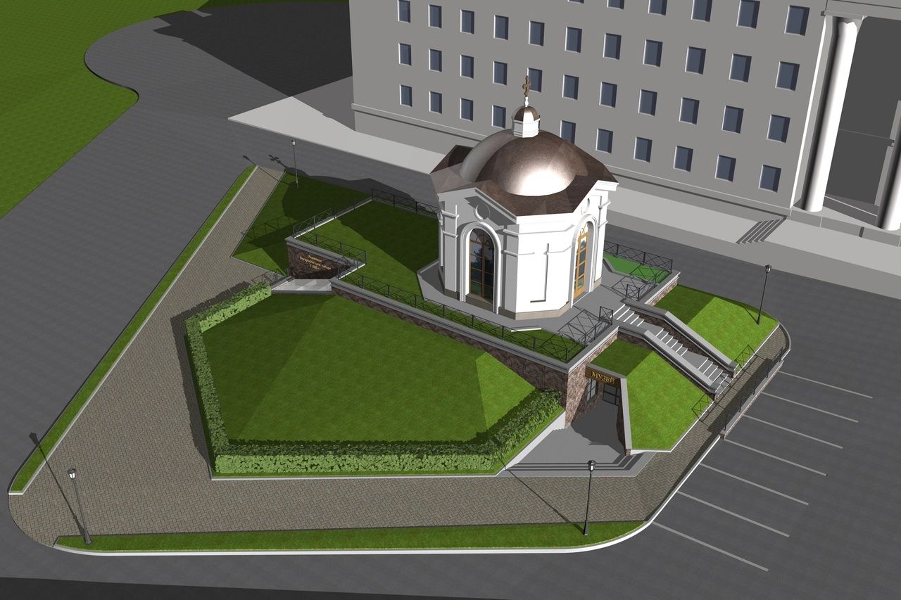 Часовню с музеем на площади Кирова хотят построить к 300-летию Святого Фаддея