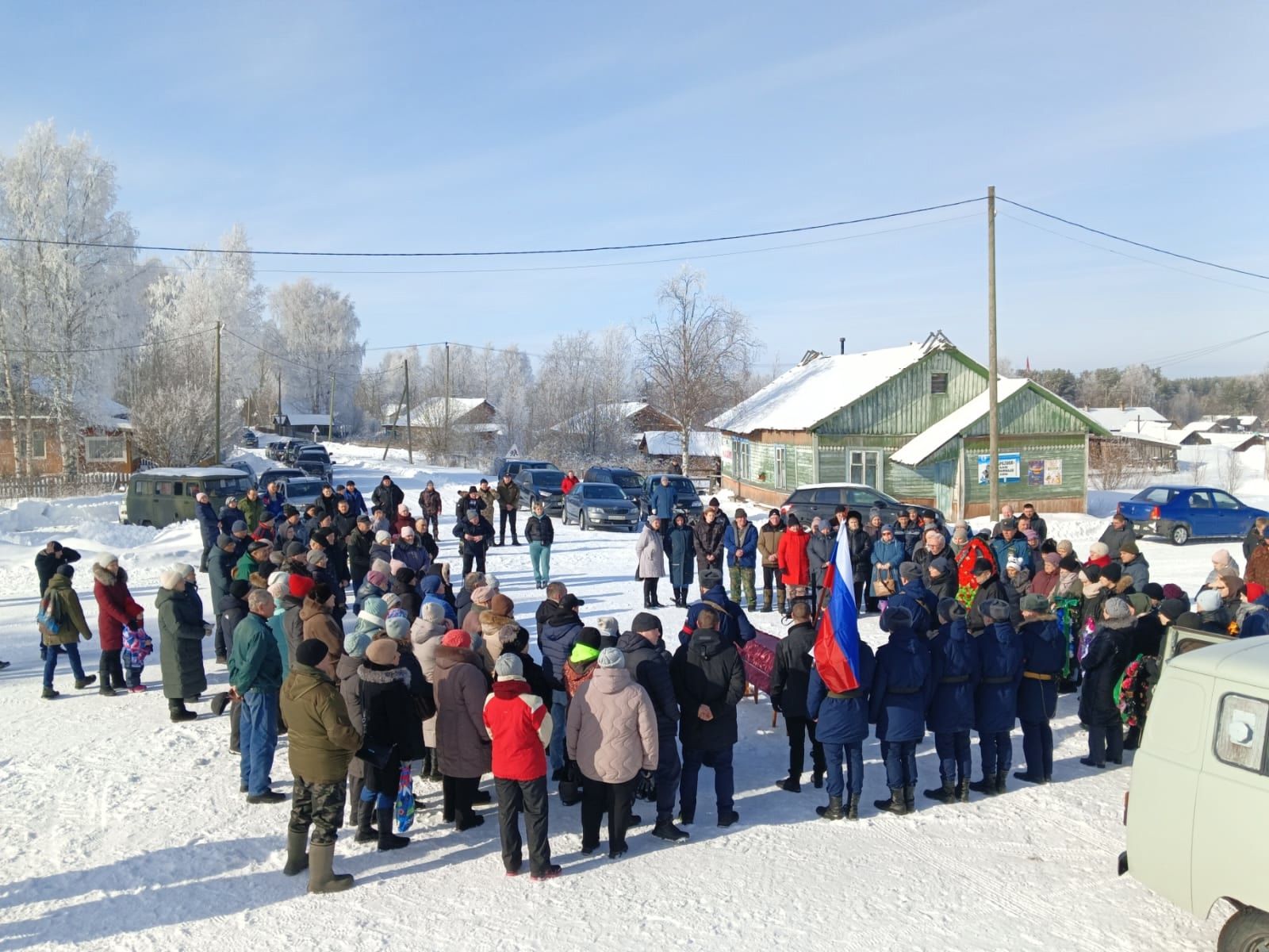 Жители Сегежского района простились с двумя погибшими на СВО земляками