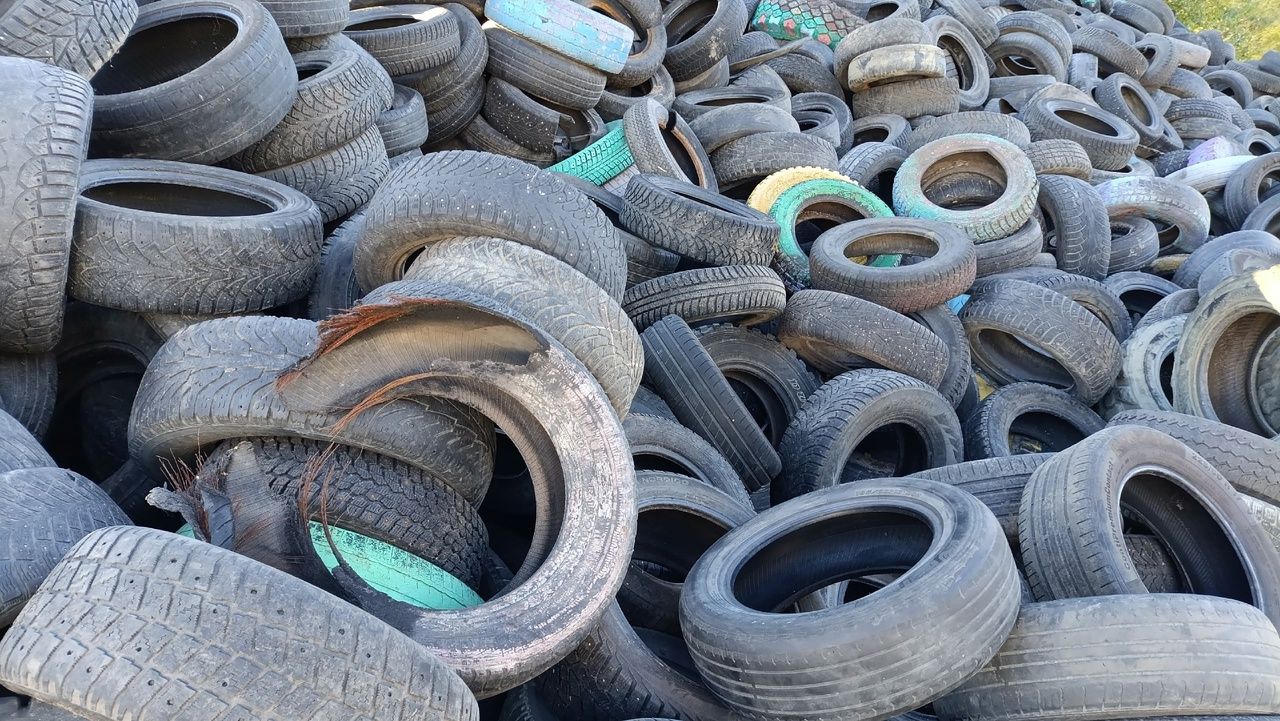 Завод по переработке покрышек временно не работает в Петрозаводске
