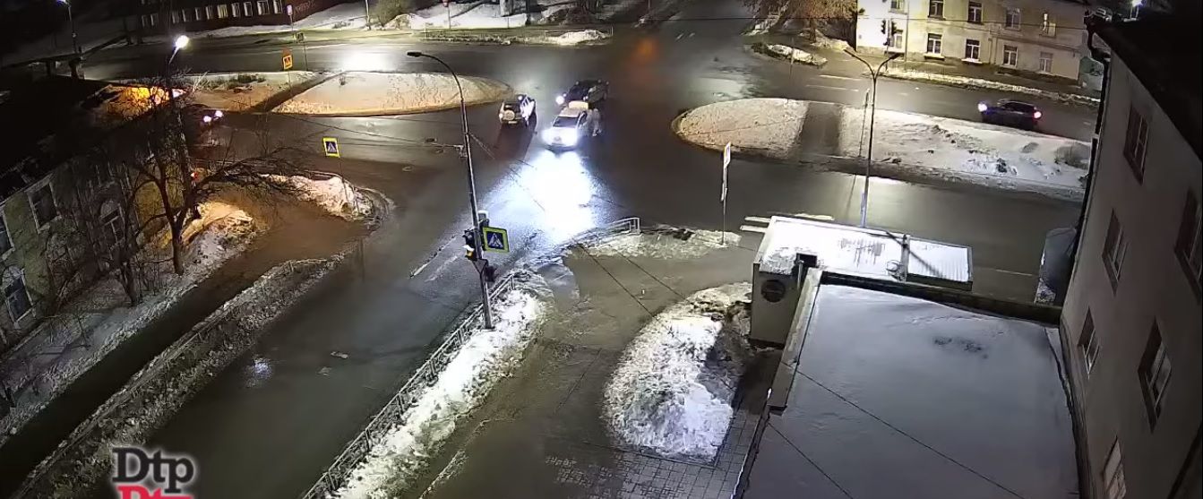 Водитель скрылся с места ДТП в Петрозаводске
