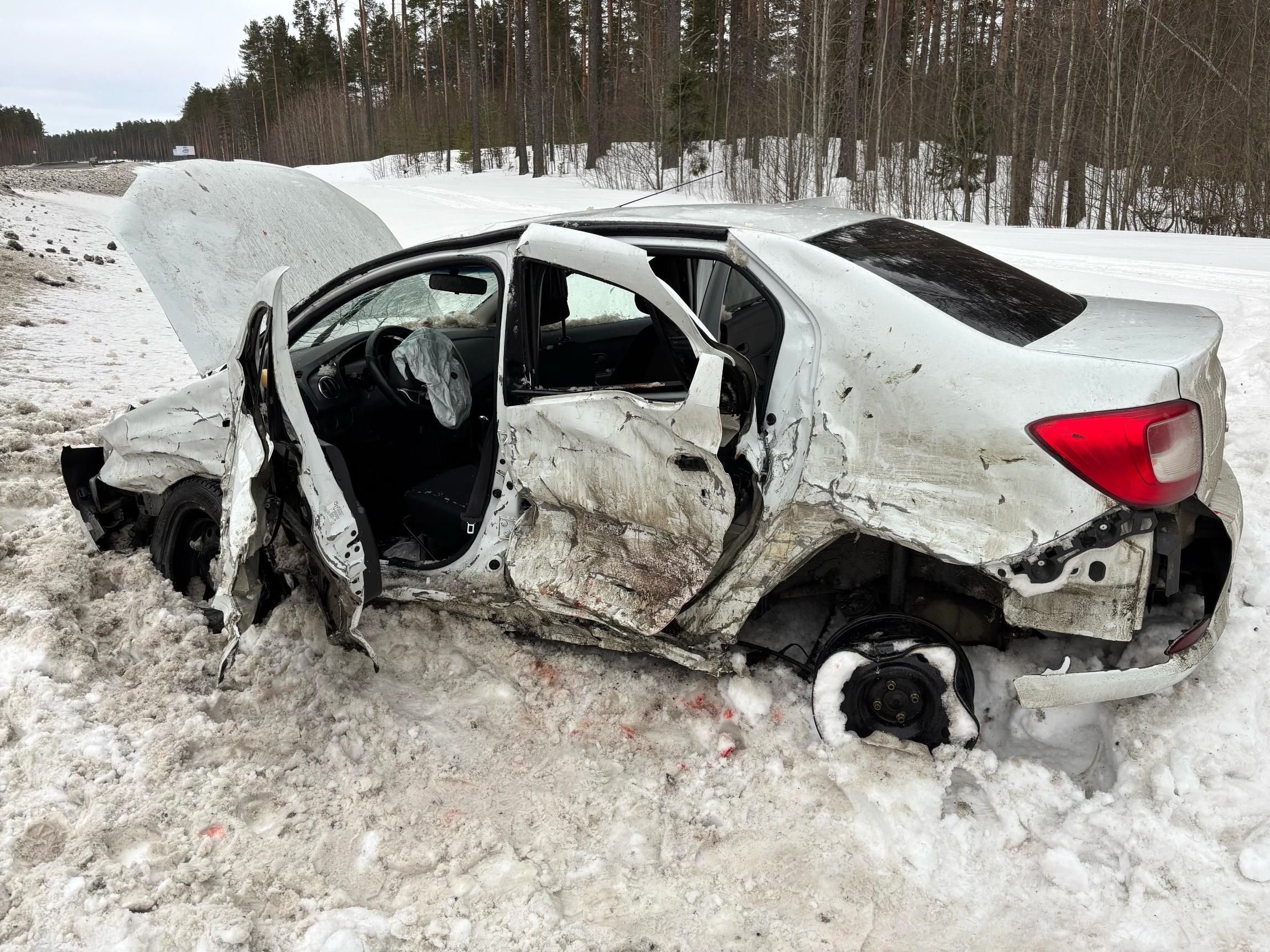 Скончался один из пострадавших в страшном ДТП на трассе «Кола» в Карелии