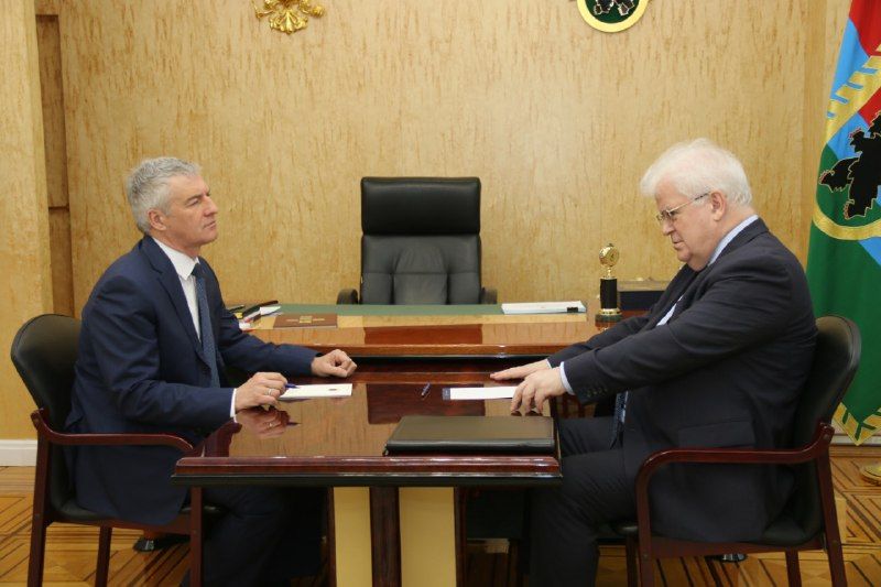 Артур Парфенчиков и Владимир Чижов обсудили безопасность Карелии