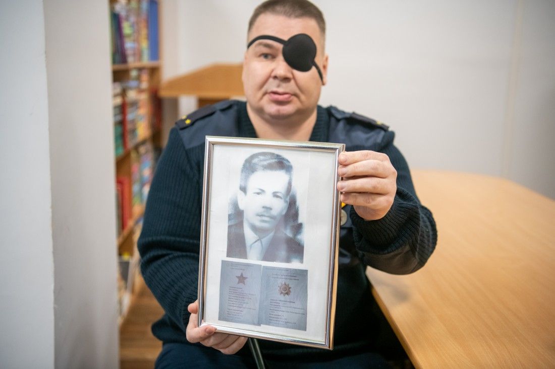 Внук героя войны продолжает семейную традицию мужества