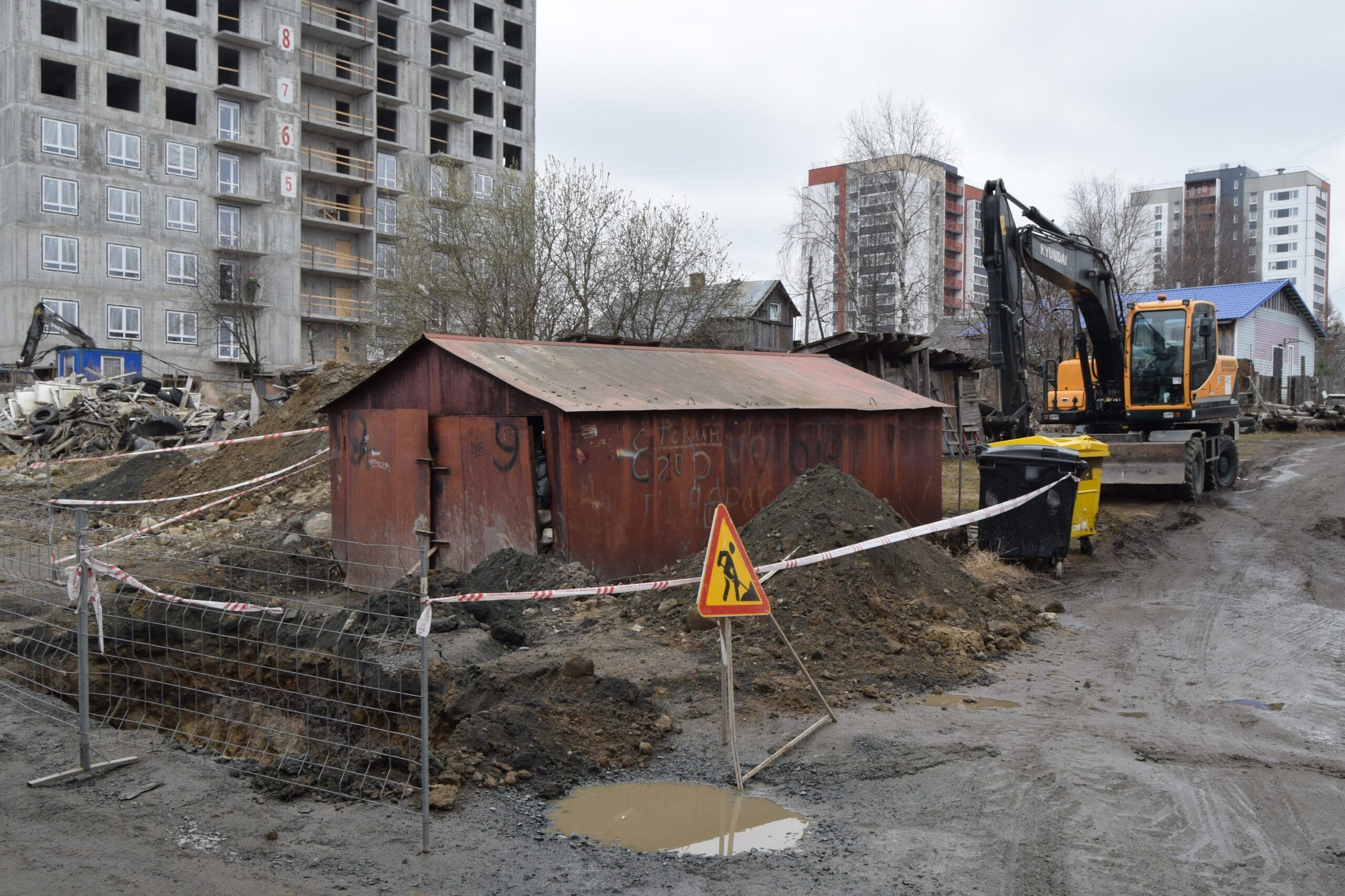 Засор из-за бетона в канализации: «ПКС-Водоканал» устраняет последствия нарушений