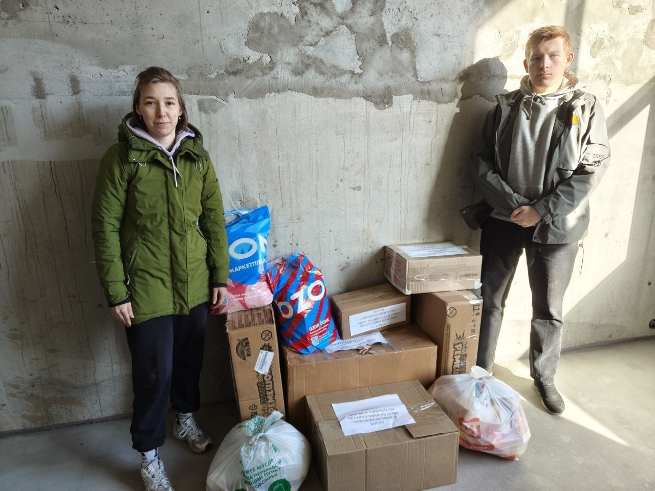 Карельские школьники и воспитатели собрали помощь для бойцов СВО