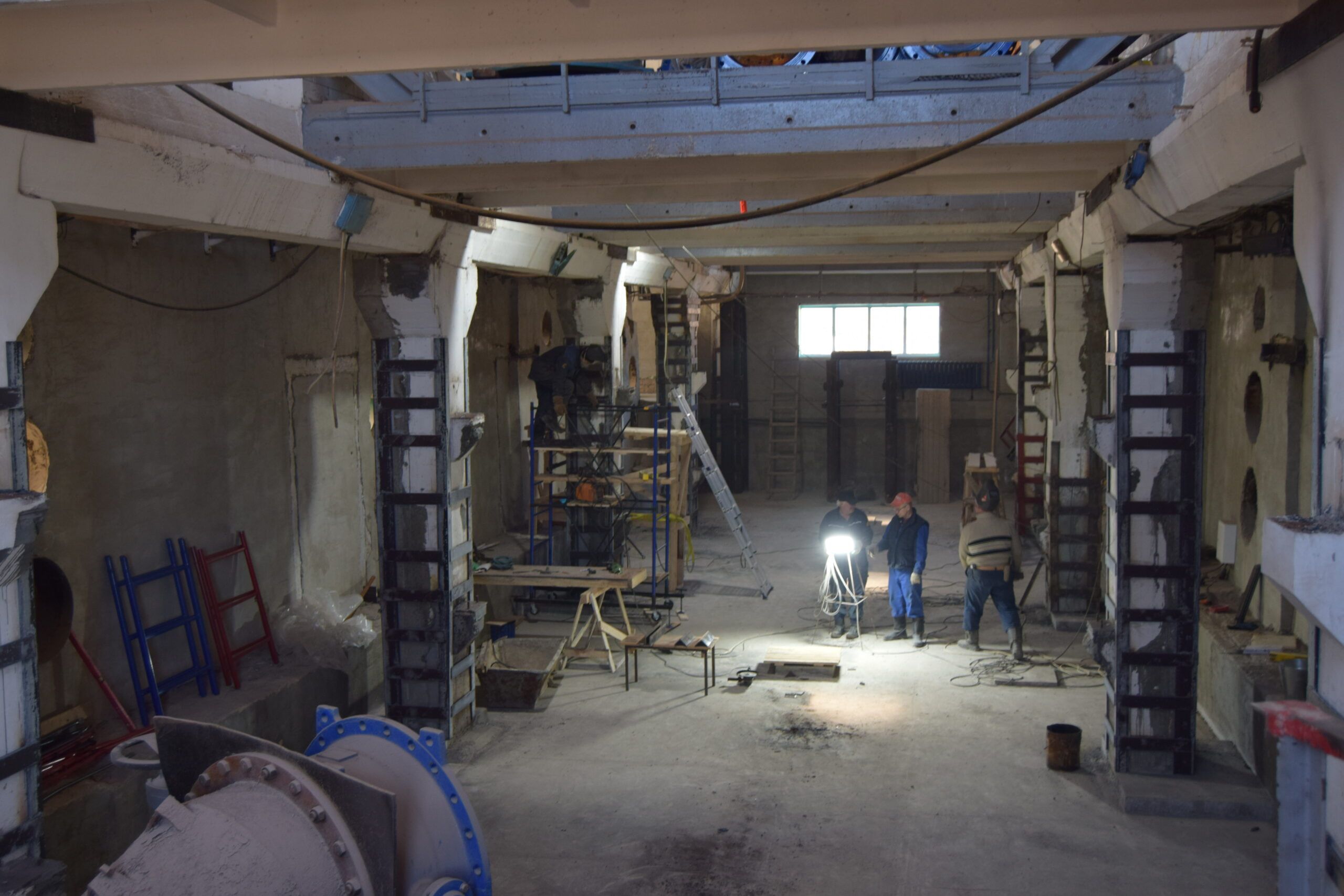 «ПКС-Водоканал» продолжает реконструкцию второго блока фильтров на очистных сооружениях