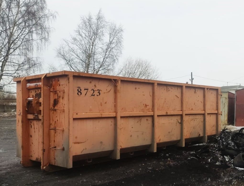 Контейнер для старых покрышек установили на Кукковке