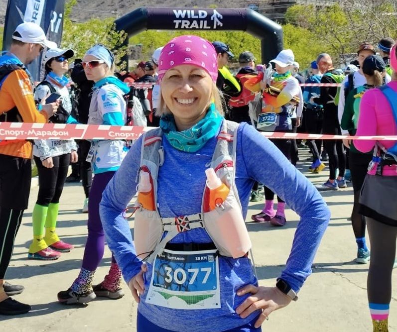 Петрозаводчанка Елена Пальцева приняла участие в трейловом забеге в Дагестане