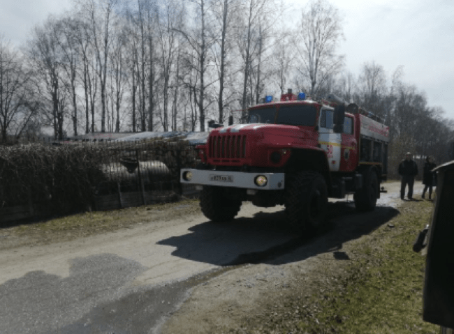 В Пудоже из-за печки сгорел дом