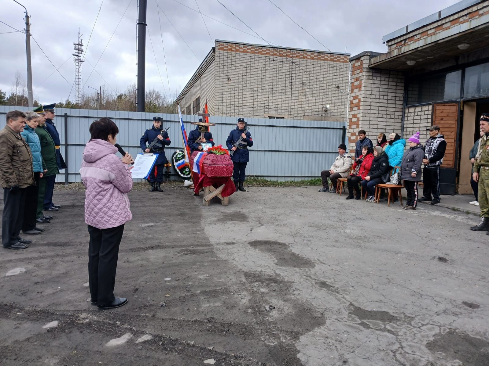 Беломорск простился с погибшим героем