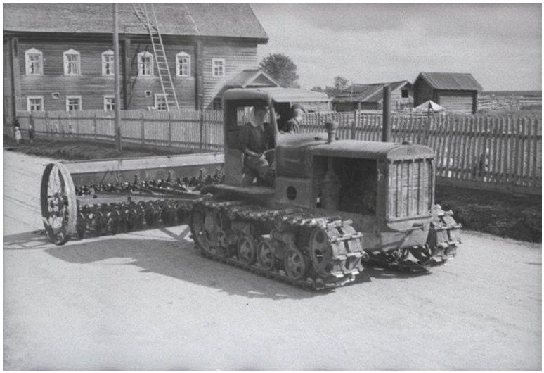 В сети поделились снимком послевоенной техники в Карелии