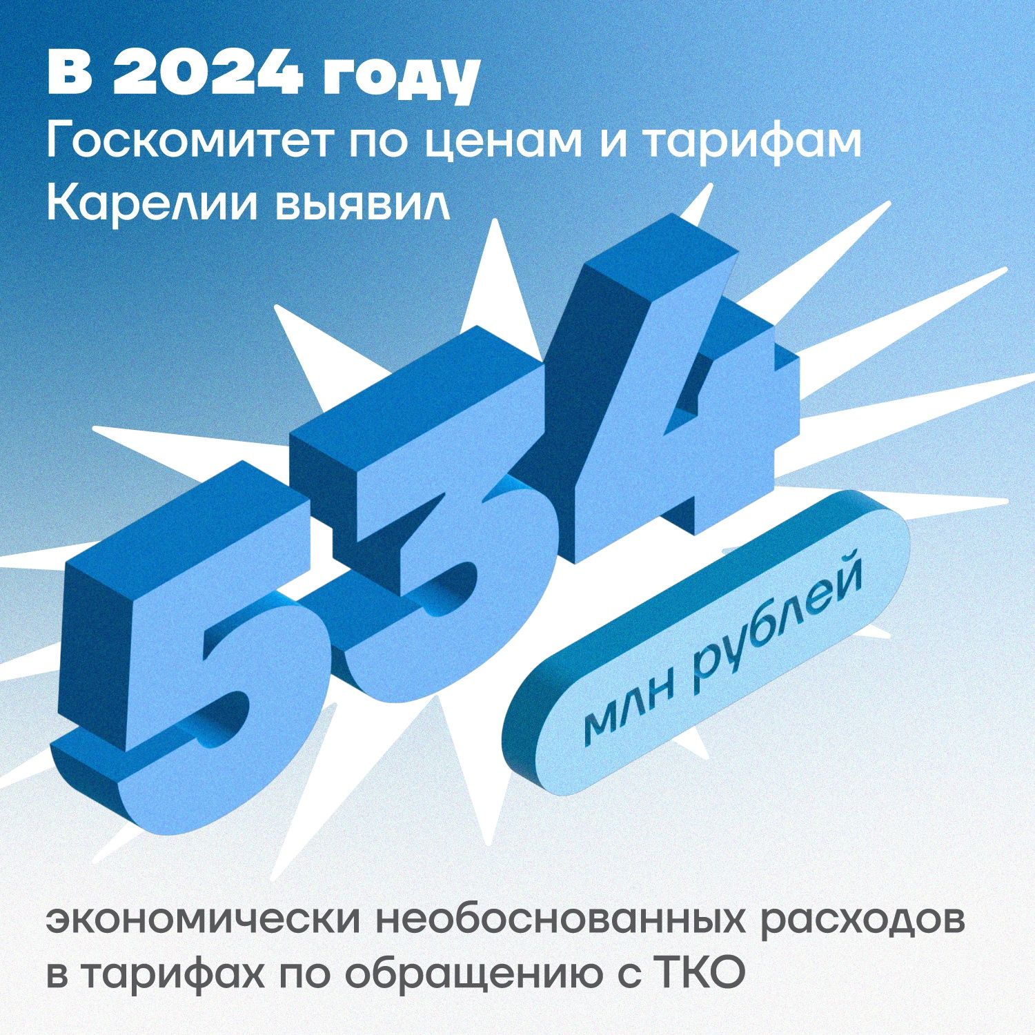 Полмиллиарда лишних расходов на мусор выявили в Карелии