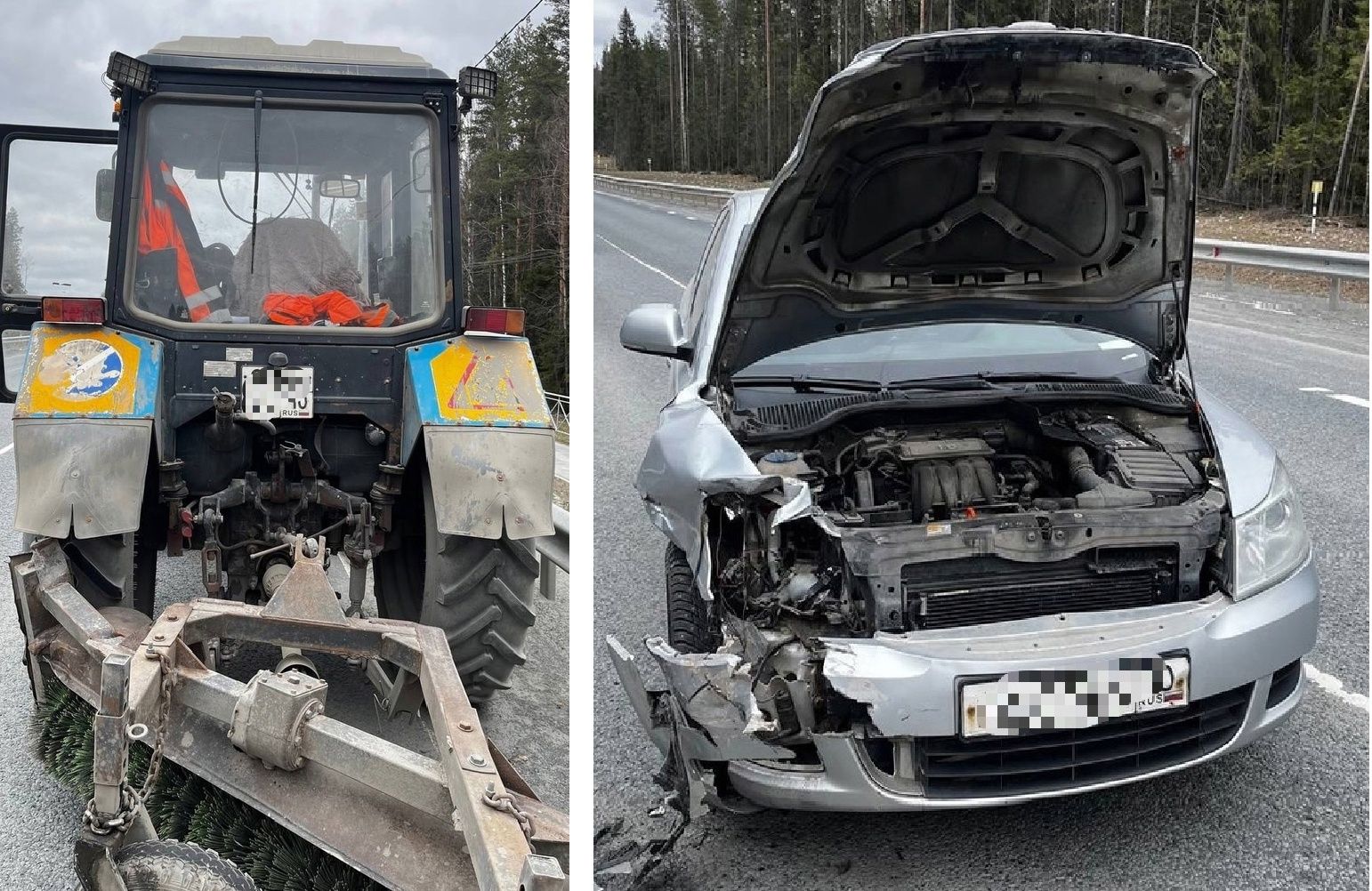 На дорогах Карелии за несколько дней пострадали три человека