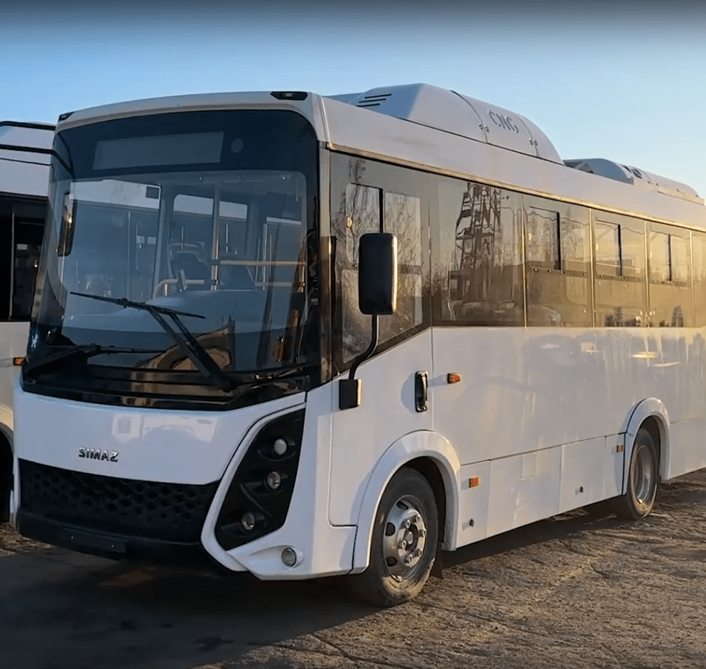 Первые новые автобусы прибыли в Петрозаводск (видео)