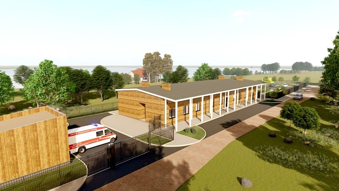 В Рабочеостровске начали строить новую амбулаторию